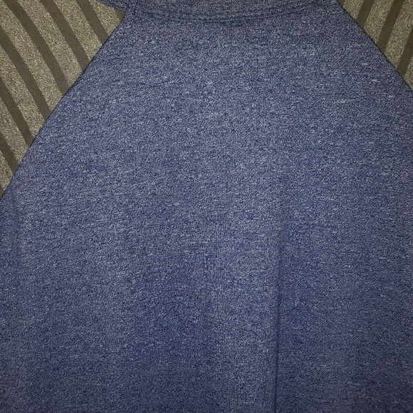 Lularoe XS Top Blue And Gray 3/4 Sleeve Womens - Picture 6 of 7